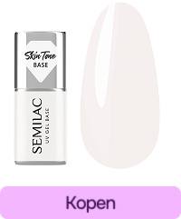 Basis voor nagels Semilac Skin Tone Cover Base Coconut Cream 7 ml